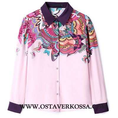 Paidat Naisten Vintage Naiset Muoti Painatus Kesä Paita Design Takki Uusi Pinkki